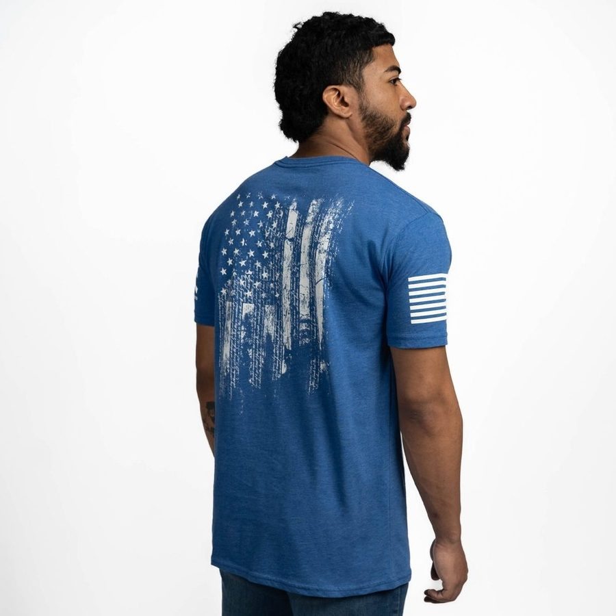 1776 Flag T-Shirt - Royal