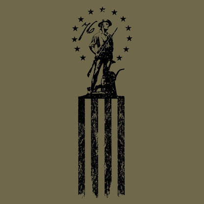 Minutemen T-Shirt - Military Green