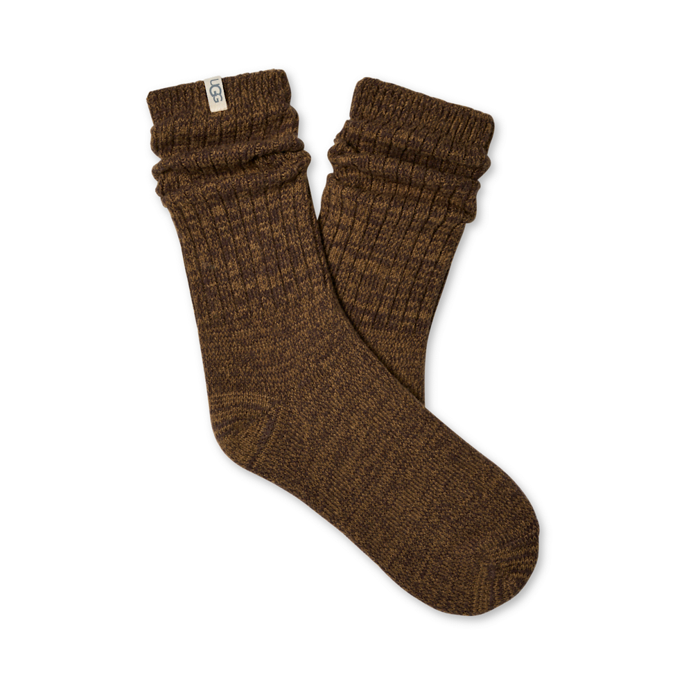 Women's Rib Knit Slouchy Crew Socks 3-Pack