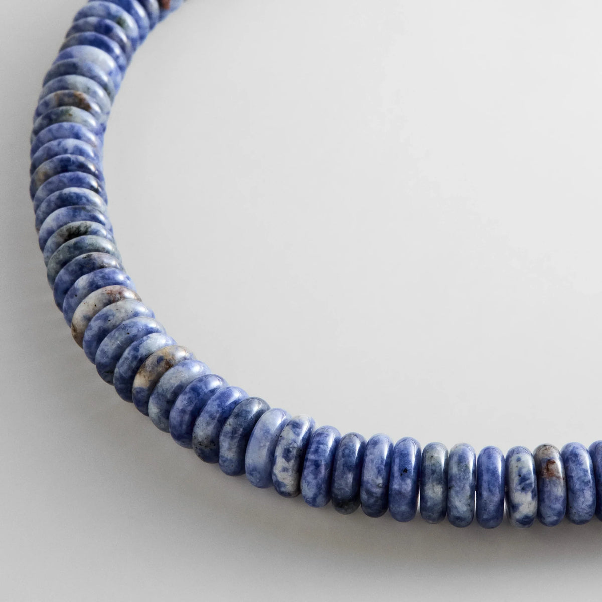 Lapis Beaded Necklace - 18mm