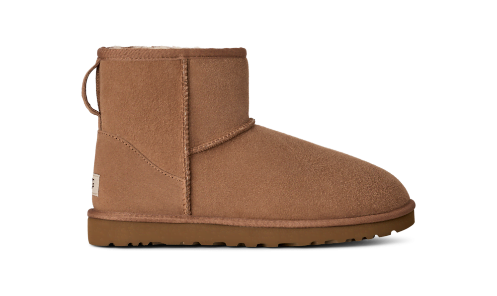Men's Sheepskin Mini Boot - Black