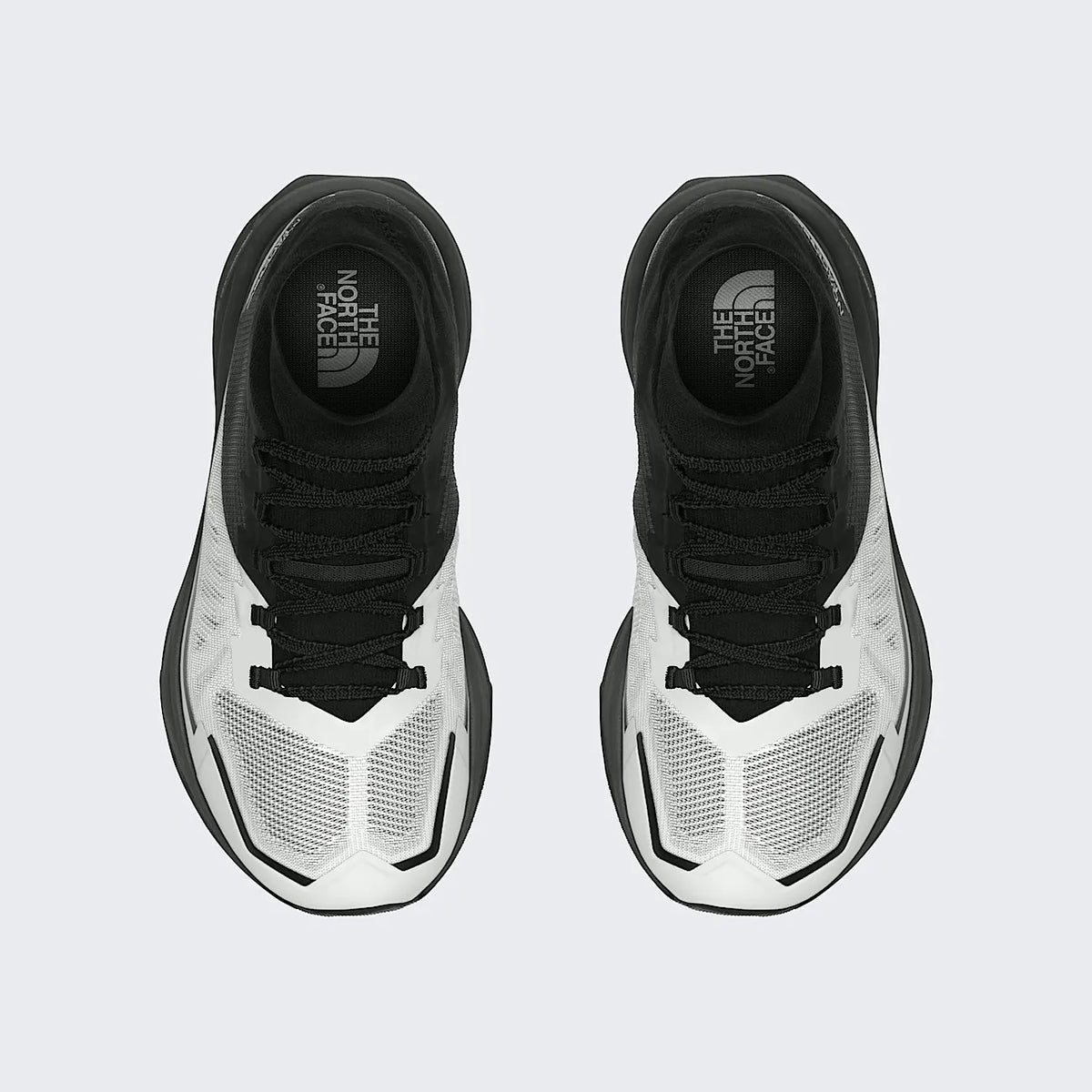Men's Trail Running Shoes - White And Black