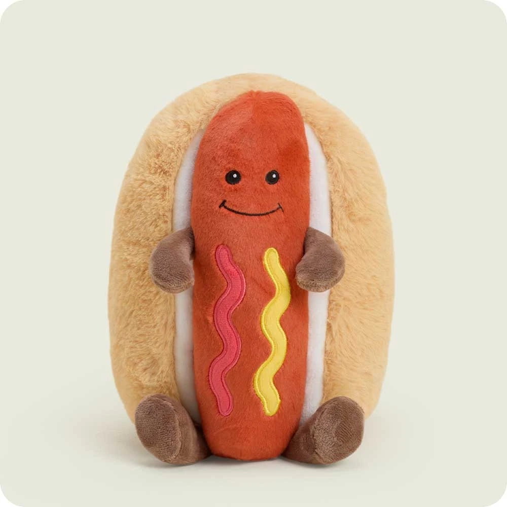 Hot Dog Microwavable Plush