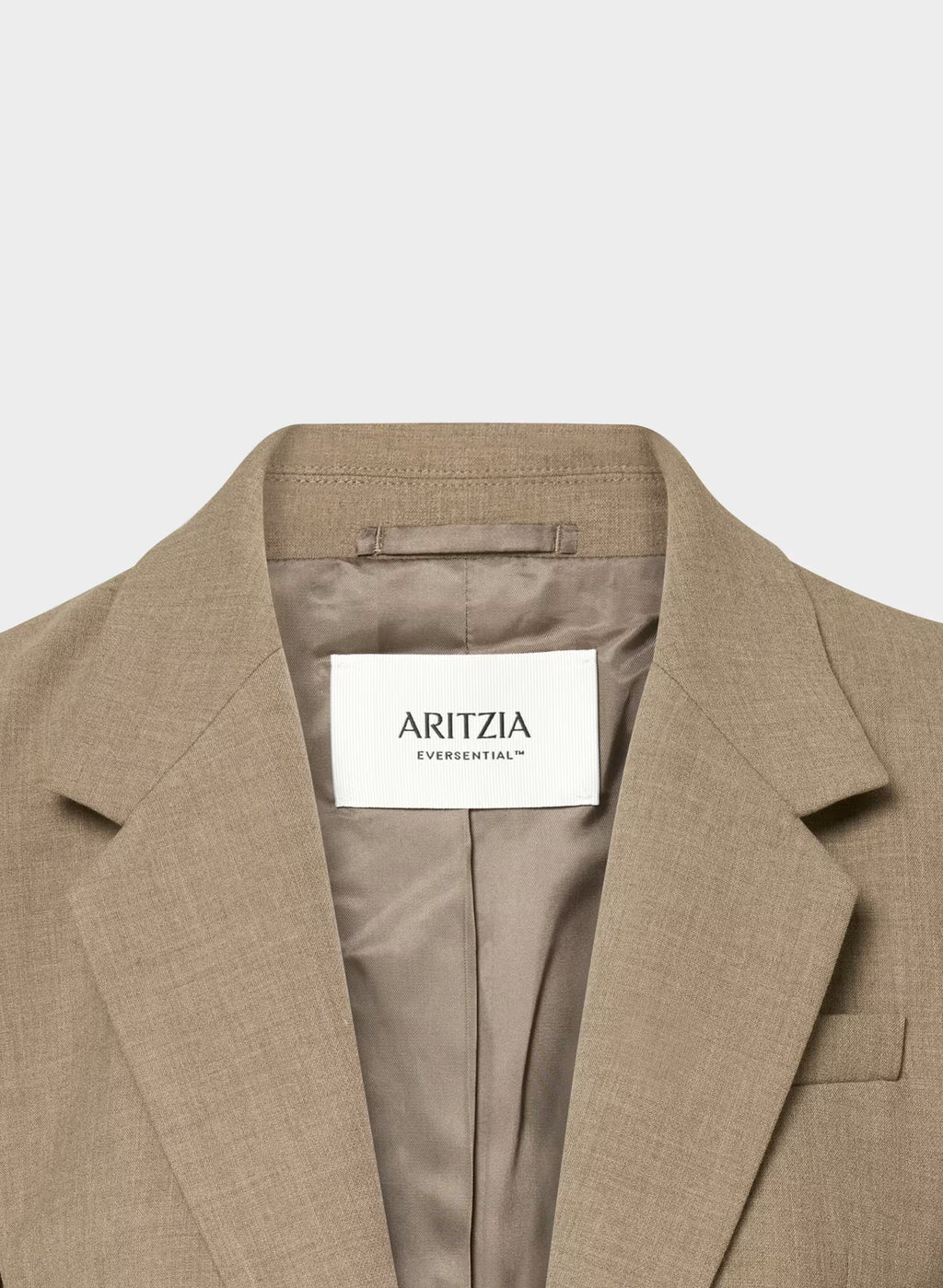 Single-Breasted Stretch Blazer - Check