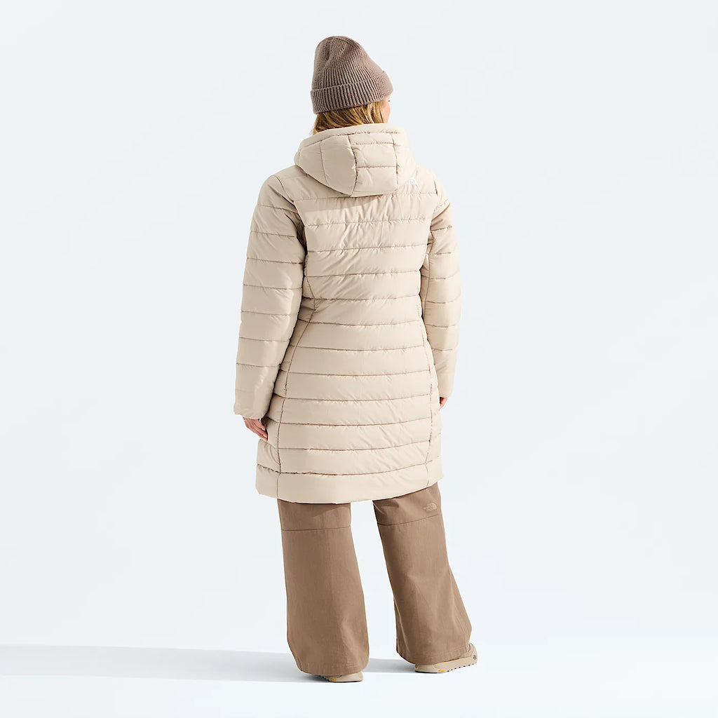 Women's Hooded Insulated Parka - Taupe