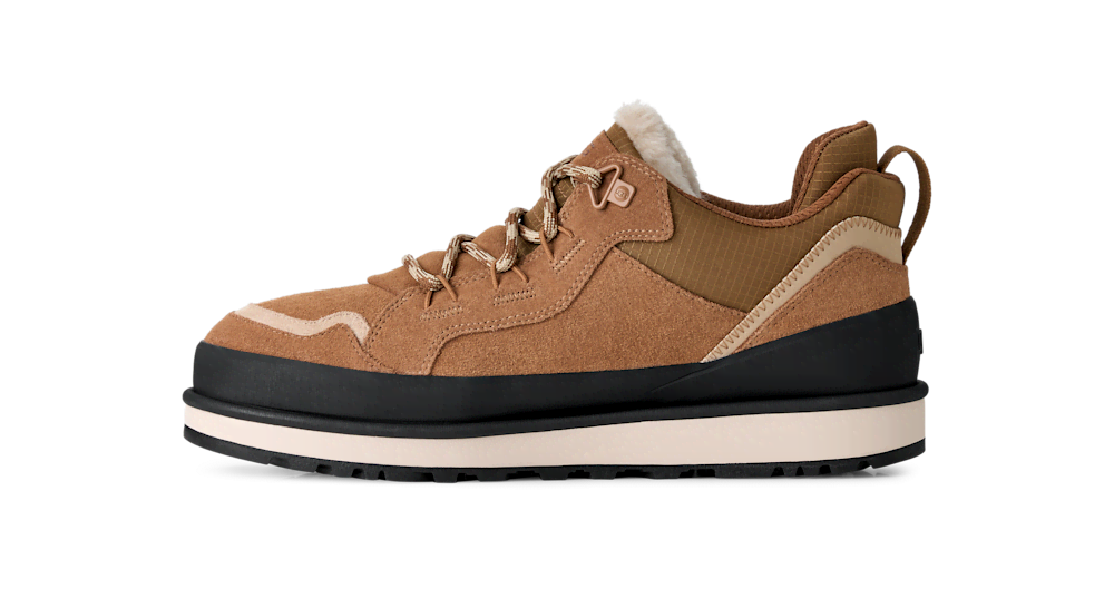Men's Waterproof Suede Hiking Sneakers - Chestnut