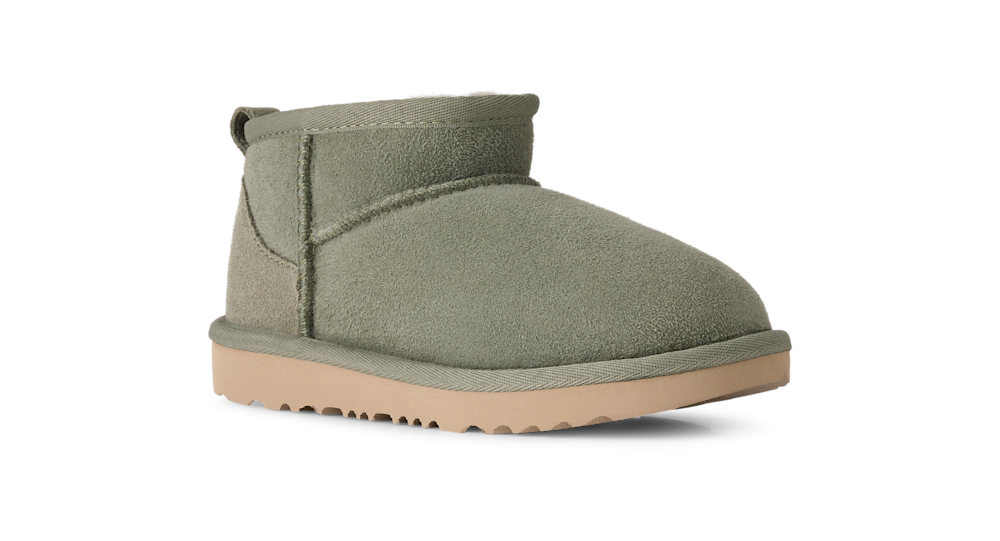 Kids' Low Shaft Sheepskin Boot - Black