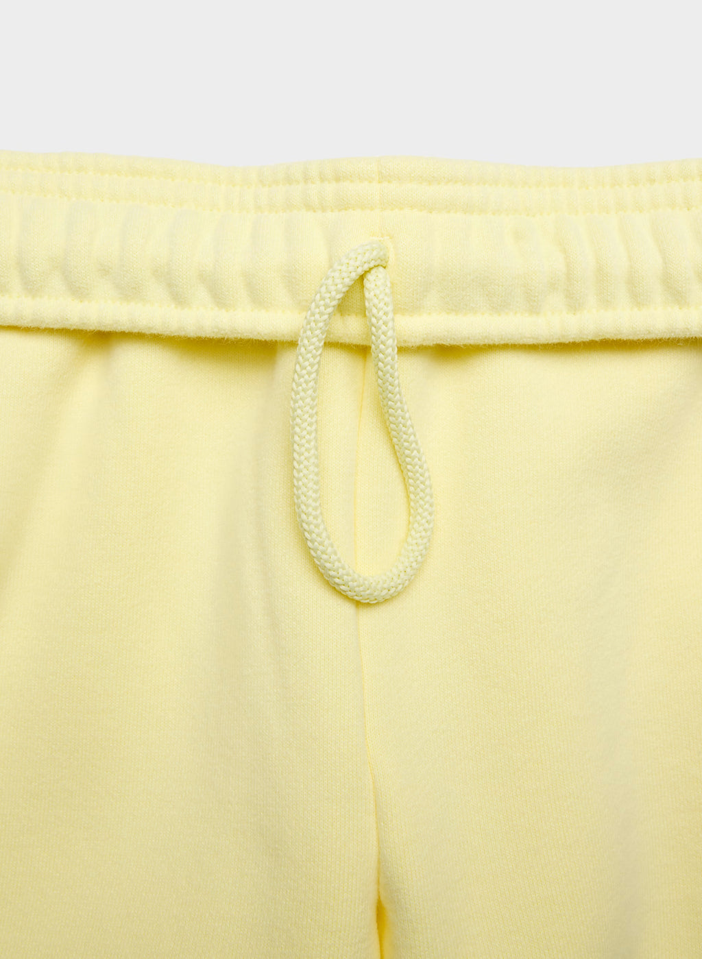 Straight-Leg Fleece Sweatpants - Yellow