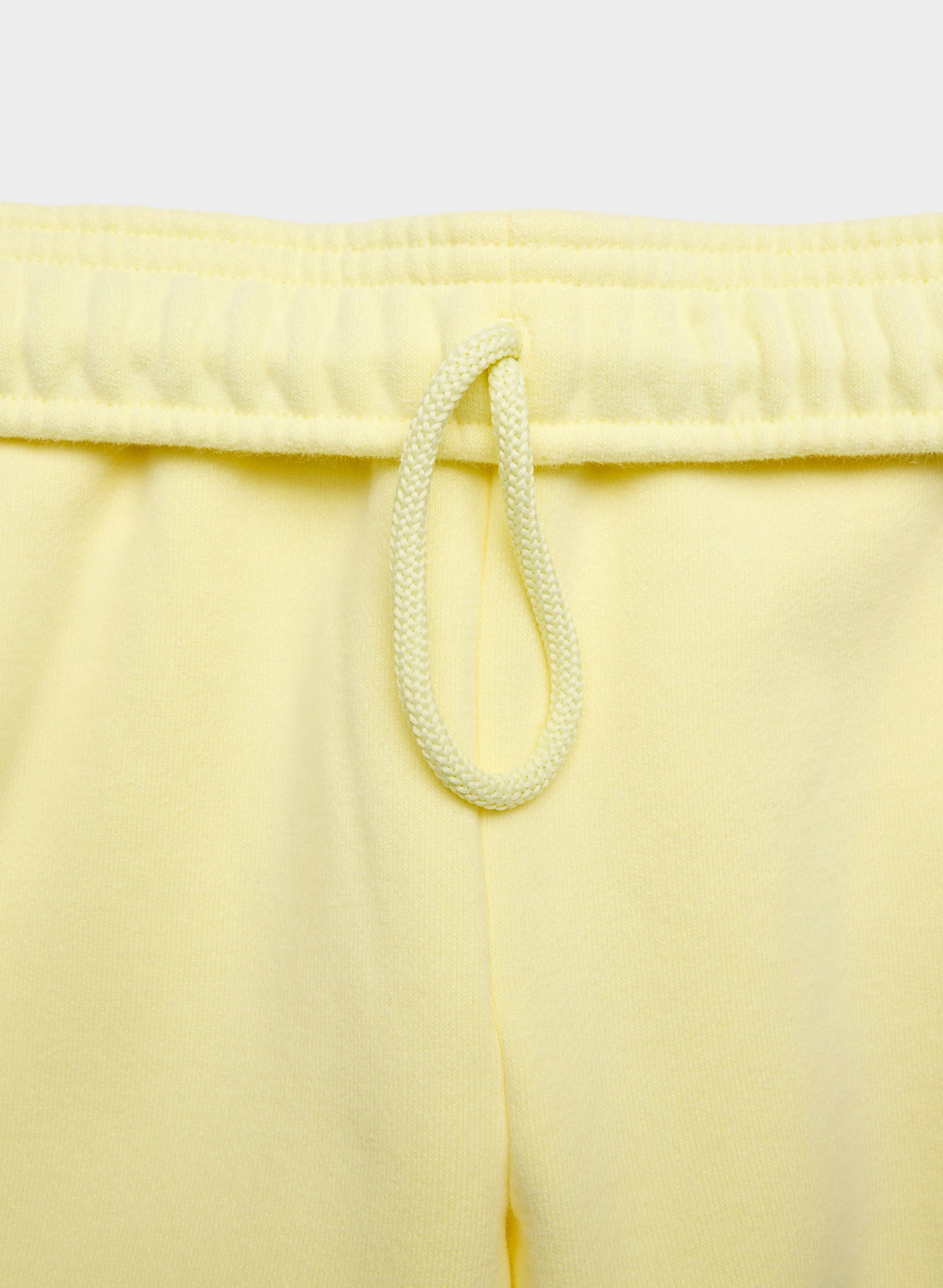 Straight-Leg Fleece Sweatpants - Yellow