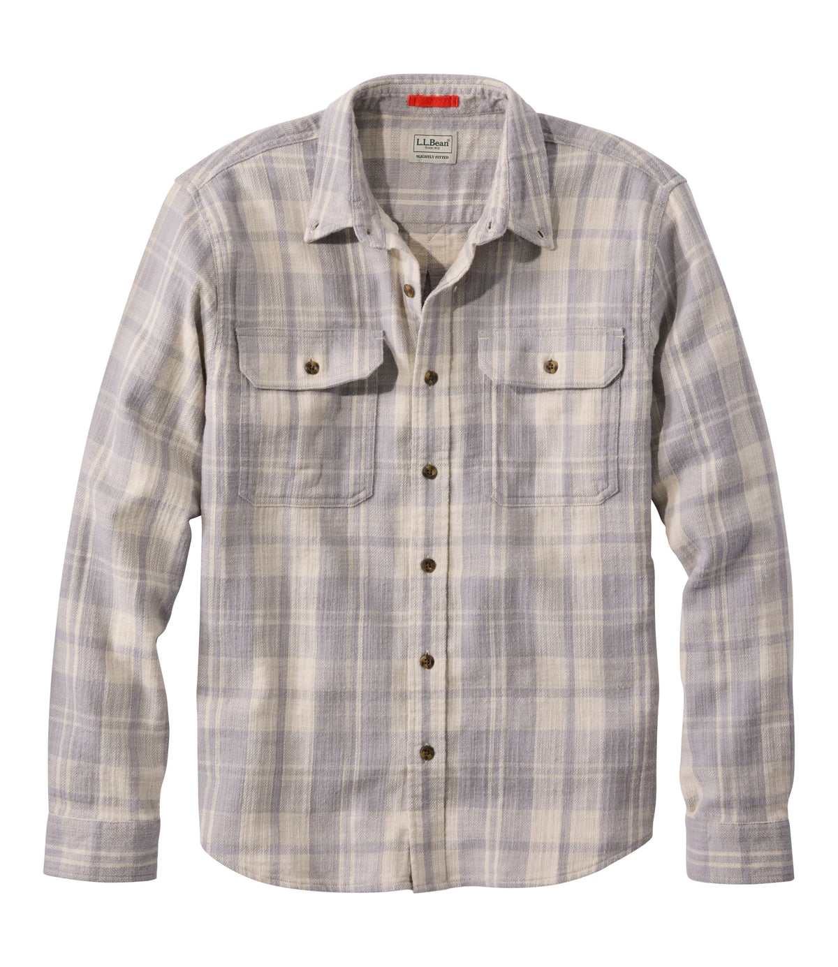 Men's Brushed Cotton Flannel Shirt - Barley