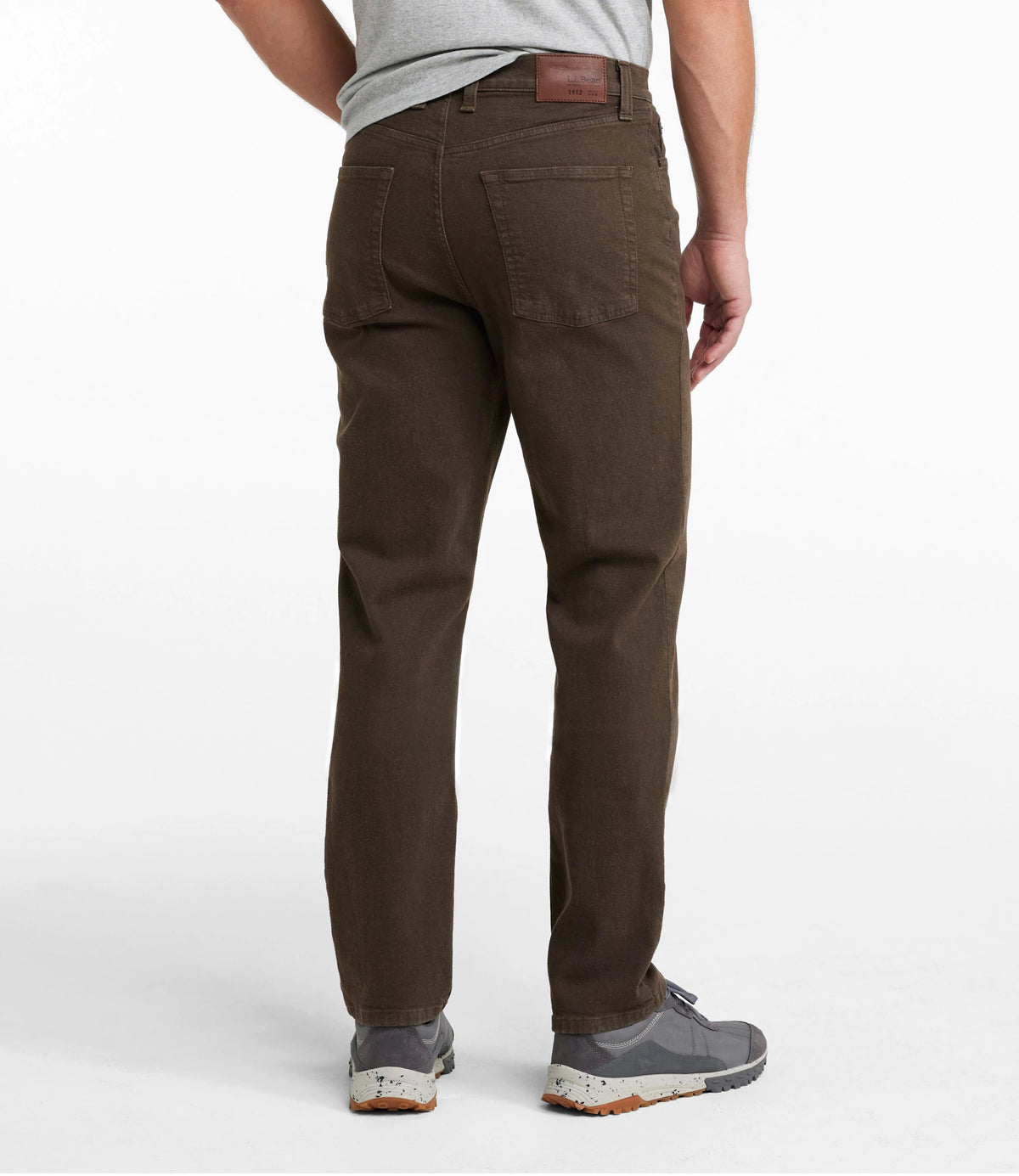Men's Stretch Straight-Leg Jeans - Tan