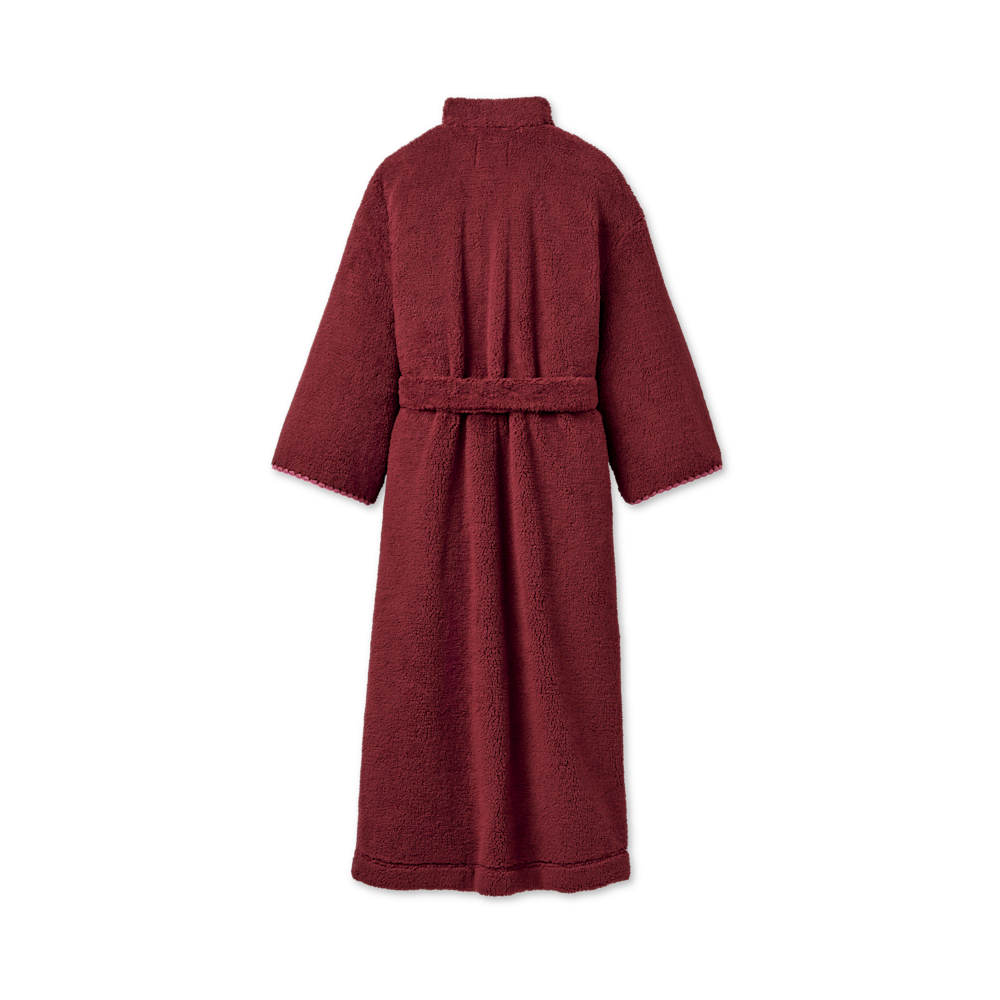 Women's Plush Fleece Full-Length Robe - Cream