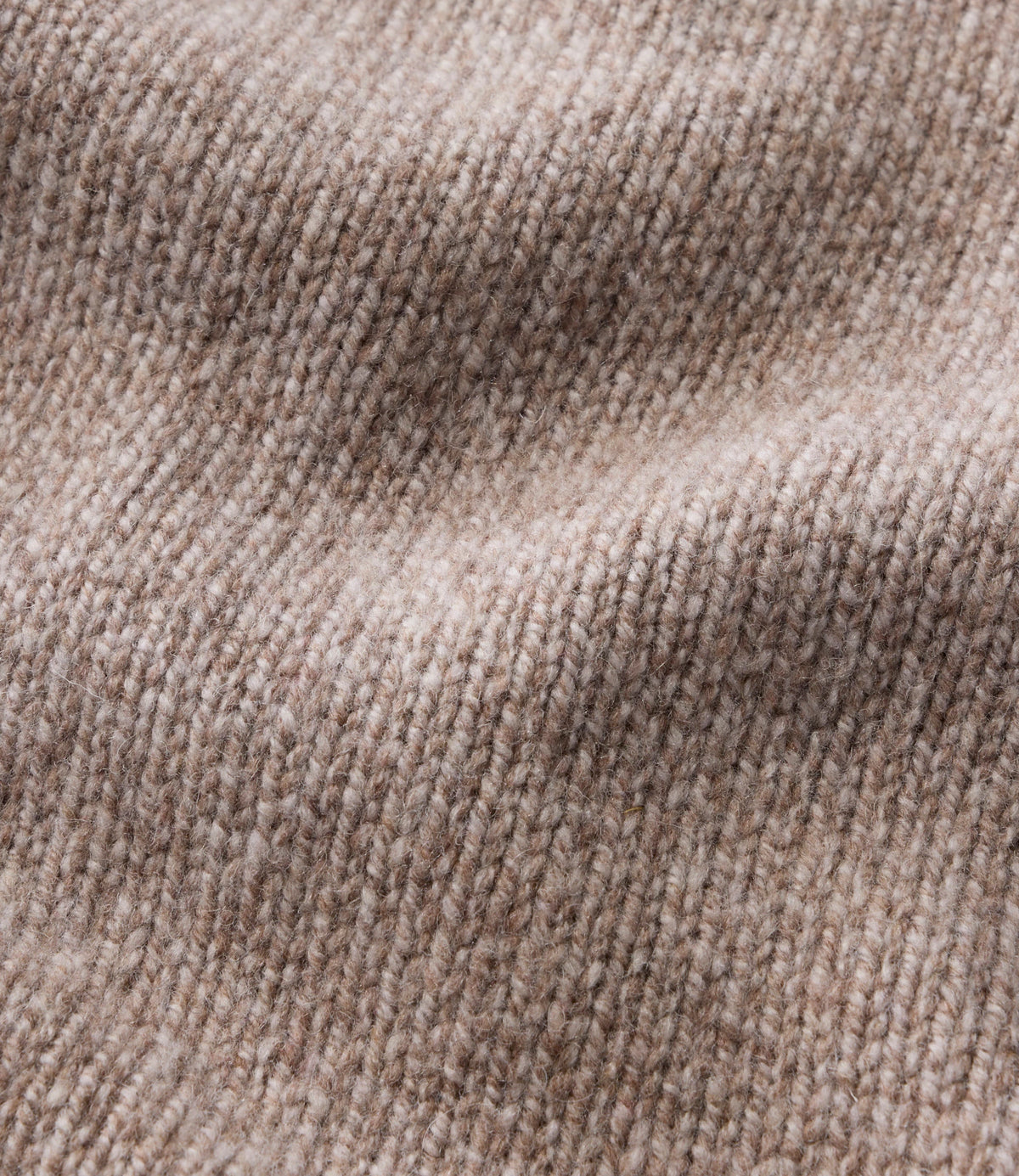 Men's Lambswool Rollneck Sweater - Natural