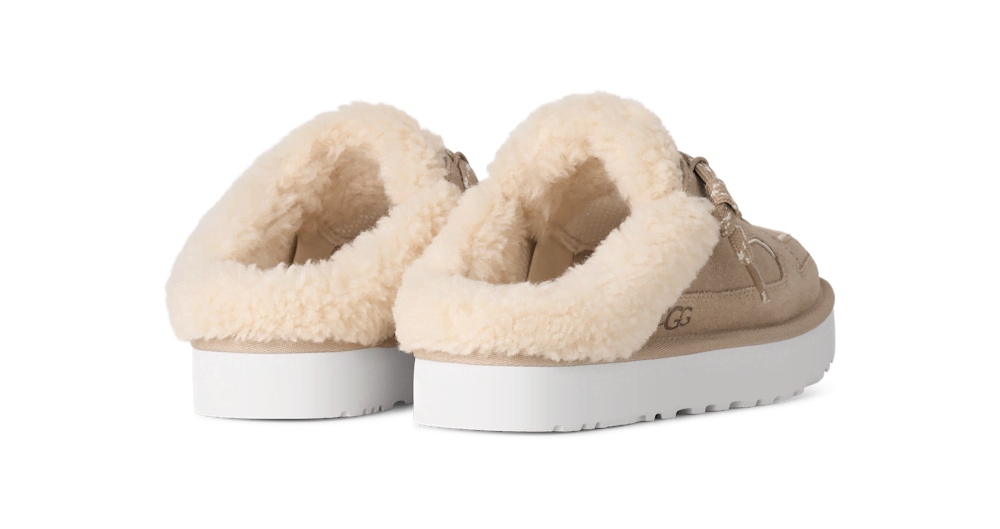 Women's Suede Sneaker Mule - Moonlight