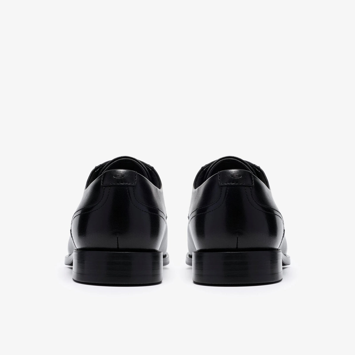 Leather Cap-Toe Oxford - Black
