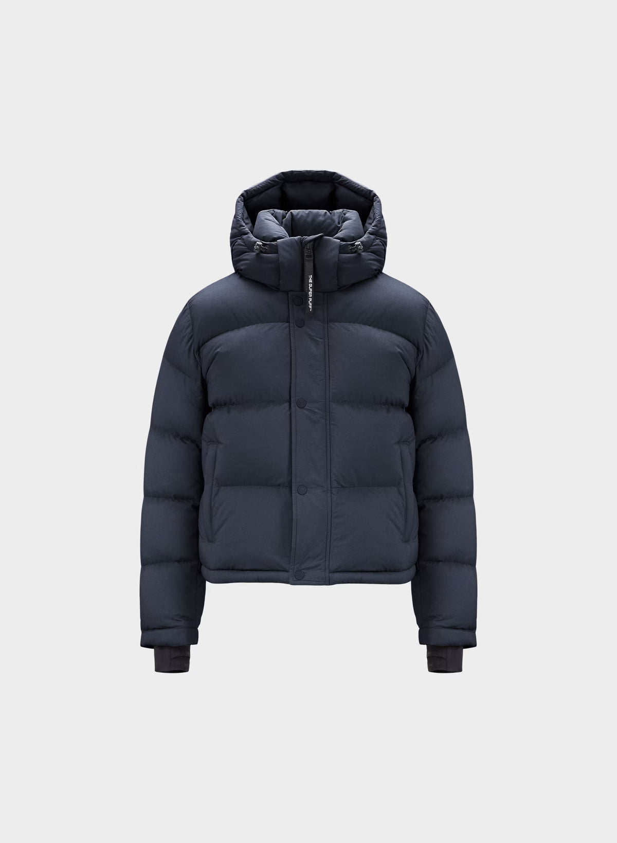 Short Down Puffer Jacket - Blue