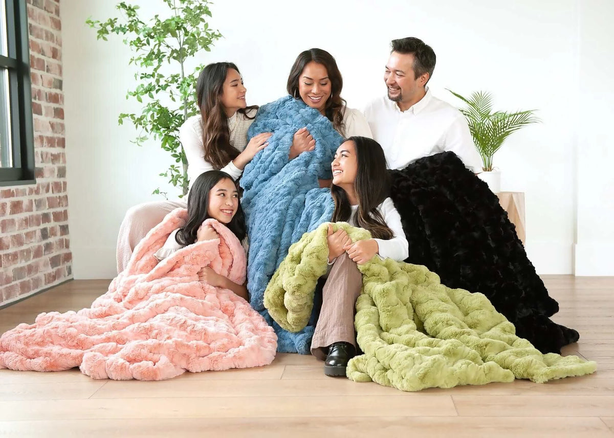 Thick Plush Blanket - Pink