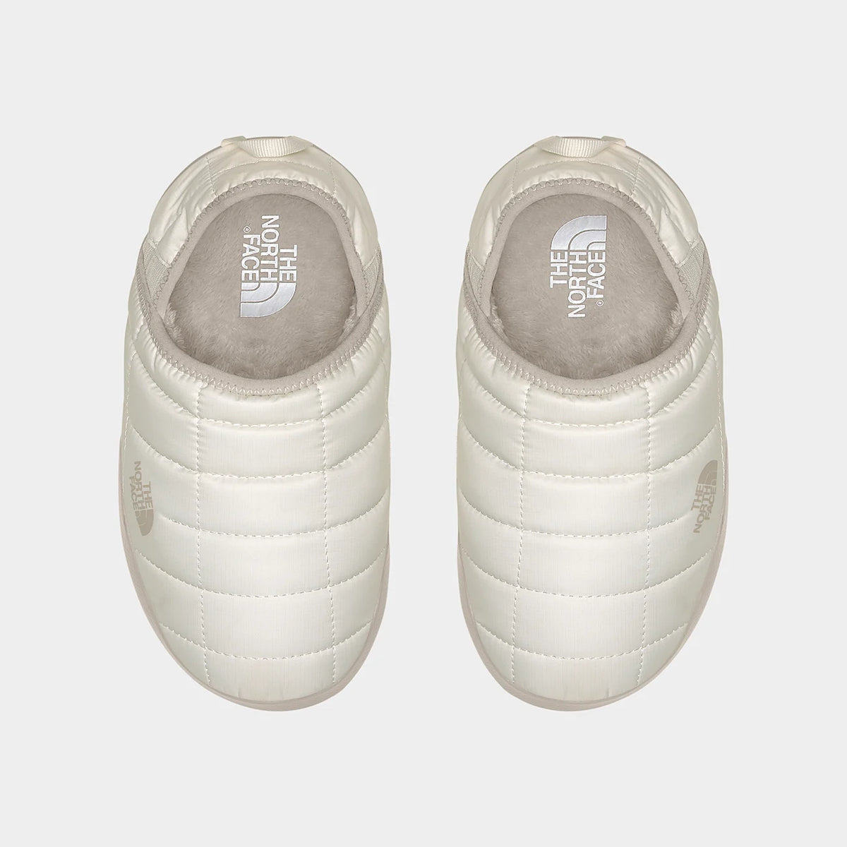 Women's Insulated Slip-On Slippers - White