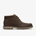 Waterproof Leather And Canvas Boot - Brown