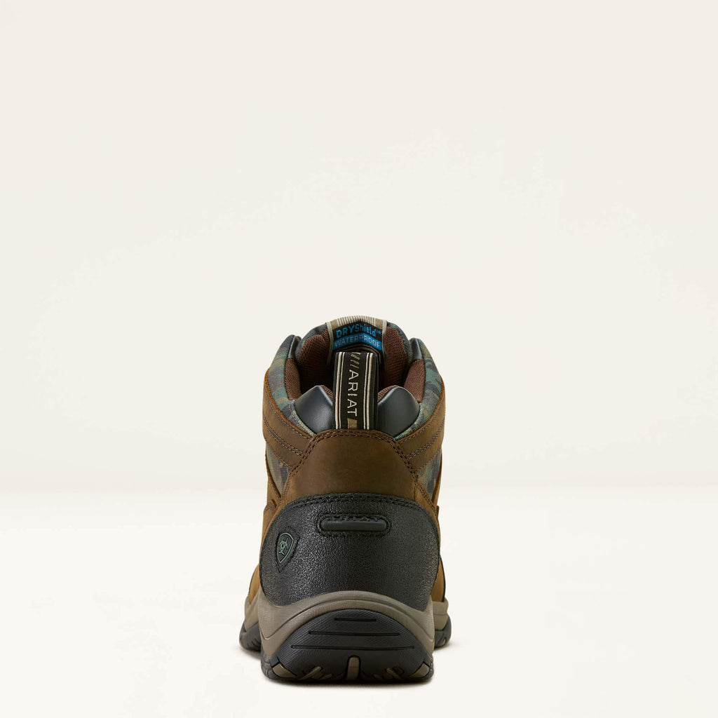 Waterproof Lace-Up Trail Riding Boot - Copper