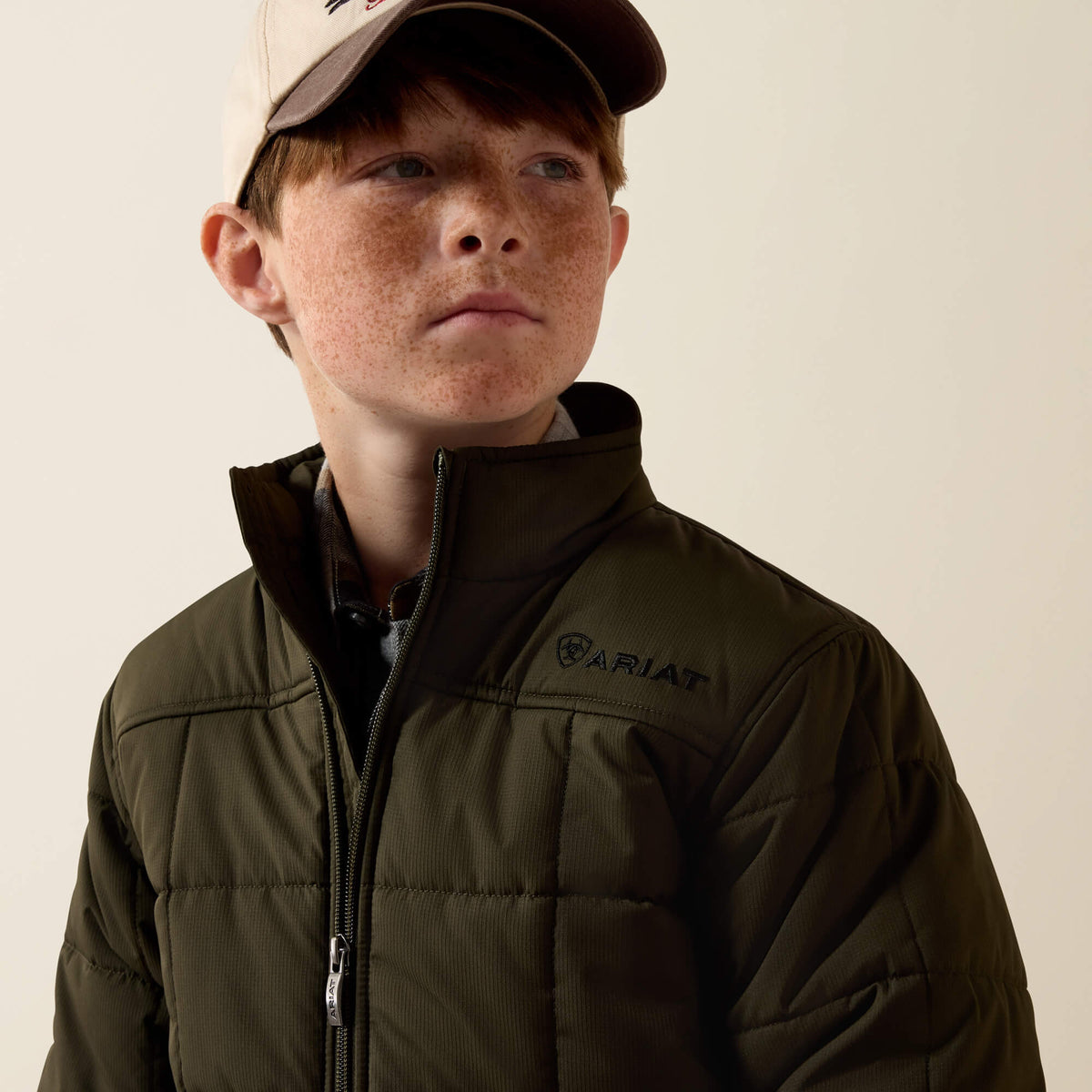 Boys' Insulated Ripstop Jacket - Green