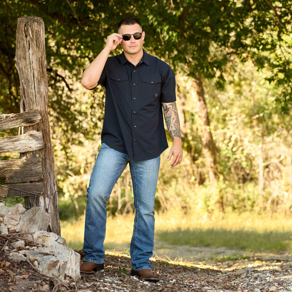 Men's Slim Straight Denim Jeans - Gambler