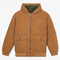 Men's Insulated Canvas Bomber Jacket