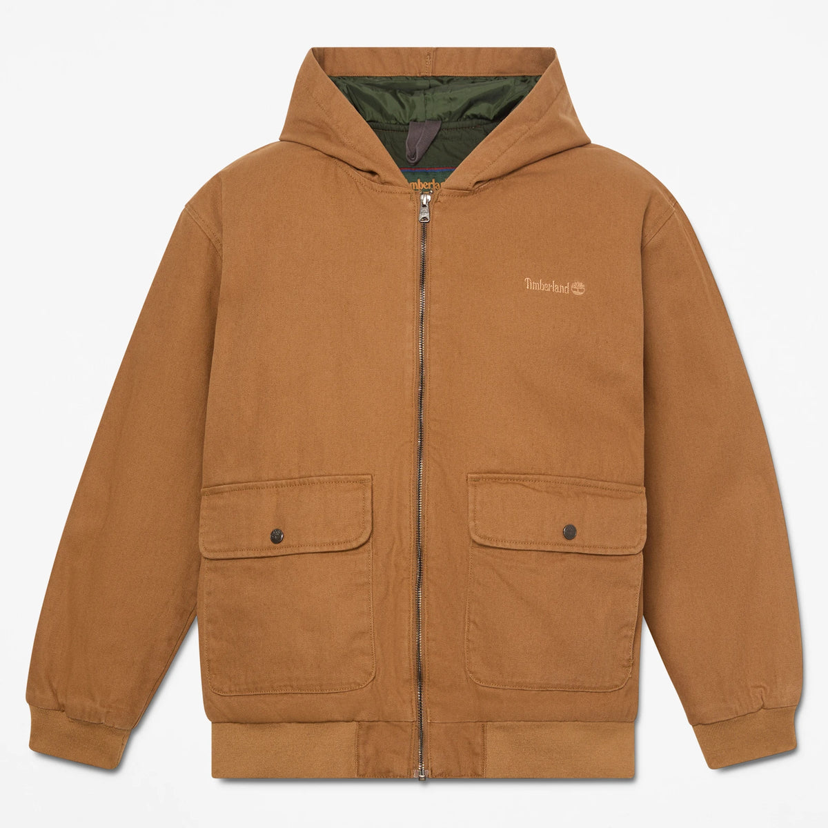 Men's Insulated Canvas Bomber Jacket