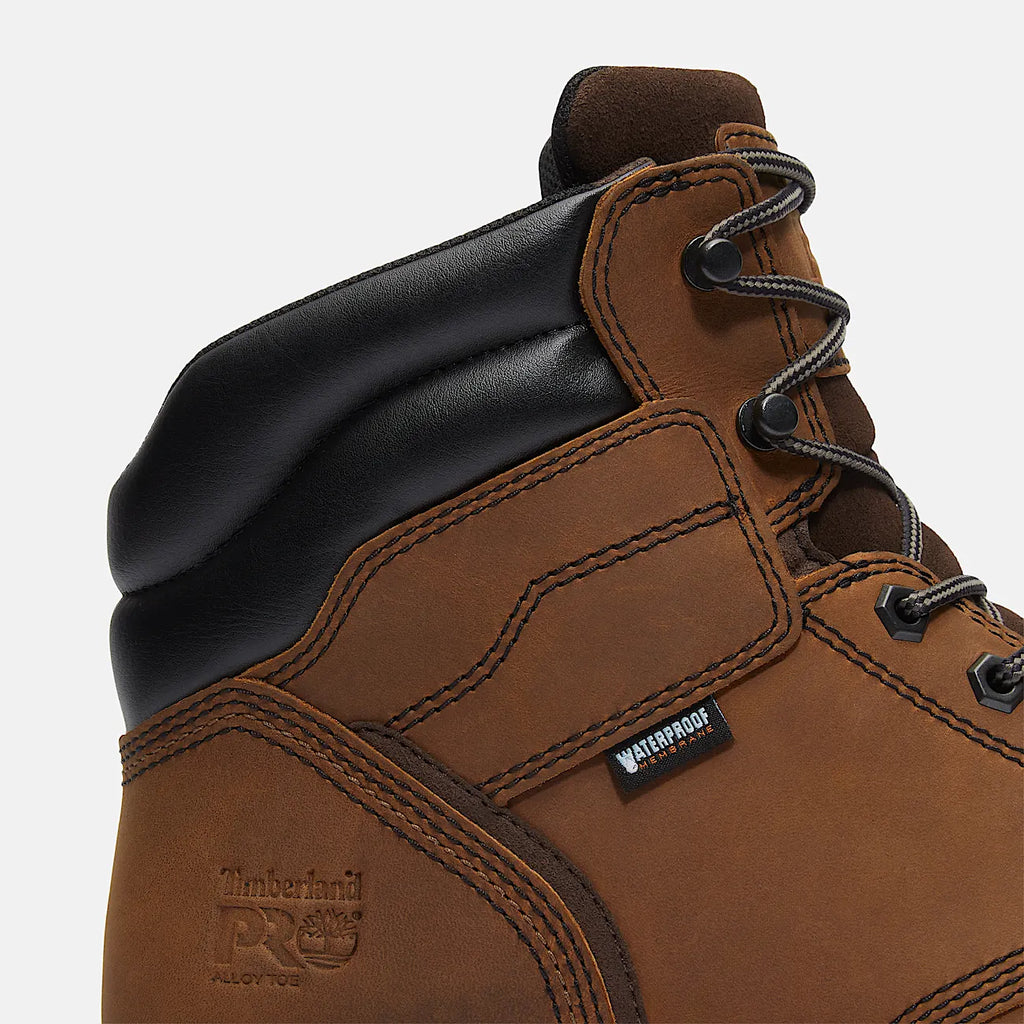 Men's Alloy Toe Waterproof Work Boot With Toe Bumper
