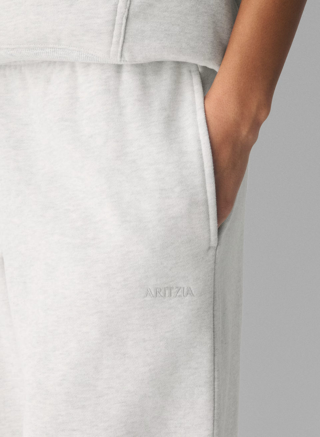 Straight-Leg Fleece Sweatpants - Yellow