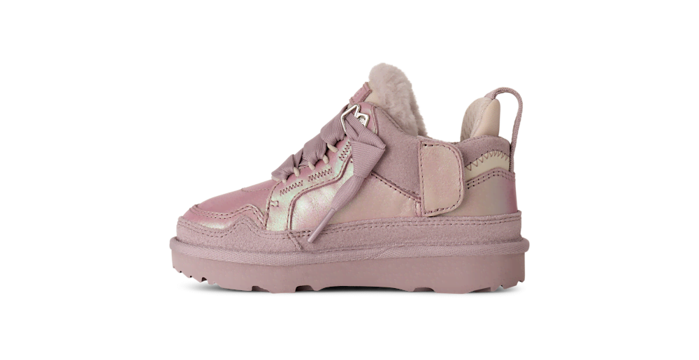 Toddler Iridescent Hook-And-Loop Sneakers