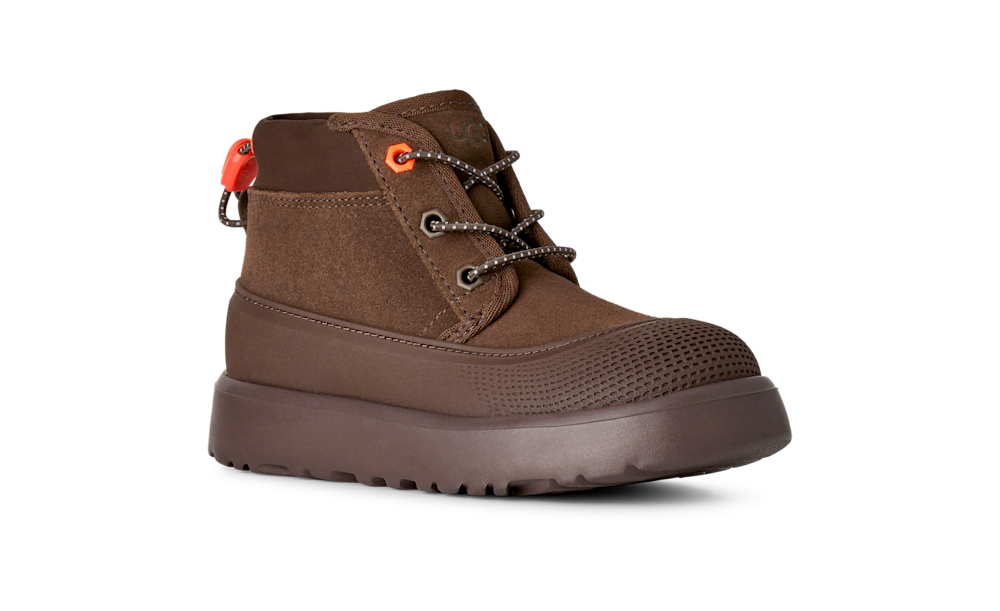 Kids' Waterproof Suede Chukka Boot - Cocoa