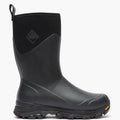 Men's Insulated Waterproof Mid Ice Grip Boot - Black