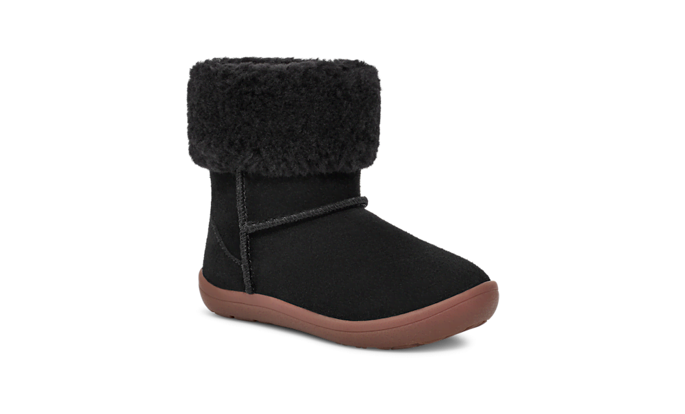 Toddler Suede Hook-And-Loop Boot - Chestnut