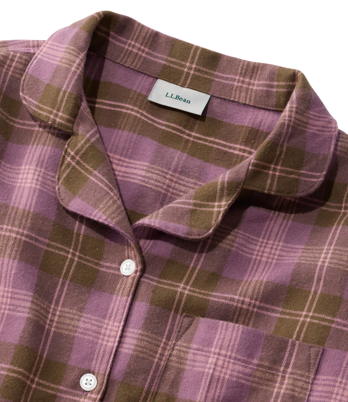 Women's Plaid Cotton Flannel Pajama Set