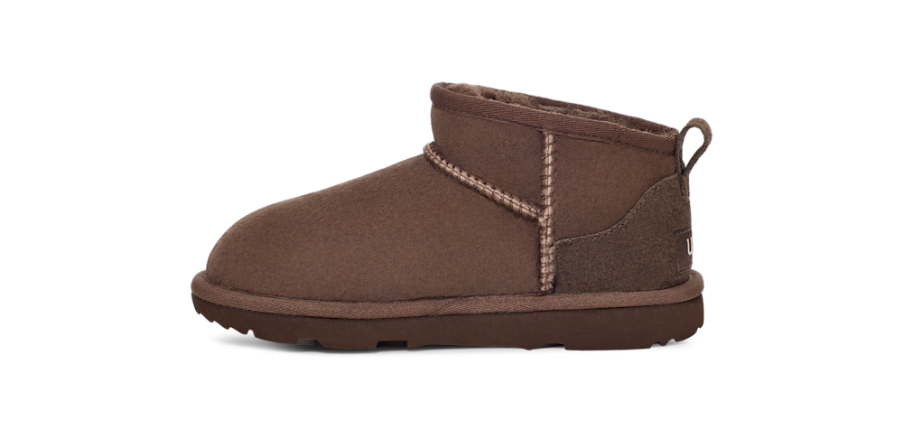 Kids' Low Shaft Sheepskin Boot - Black