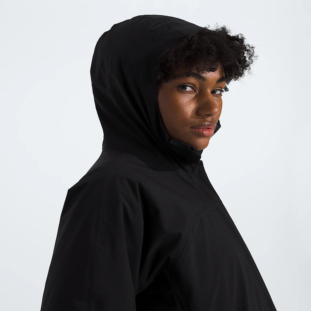Women's 3-In-1 Hooded Parka - Black