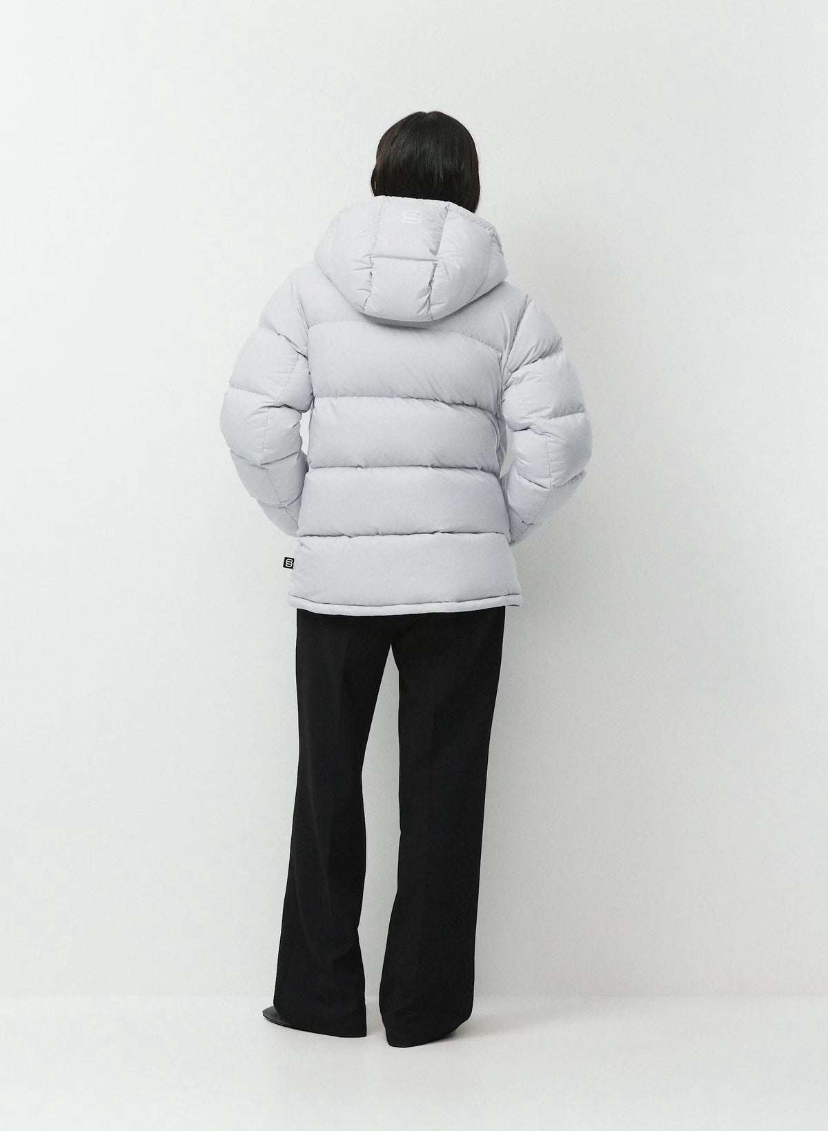 Long Down Puffer Jacket - Blue