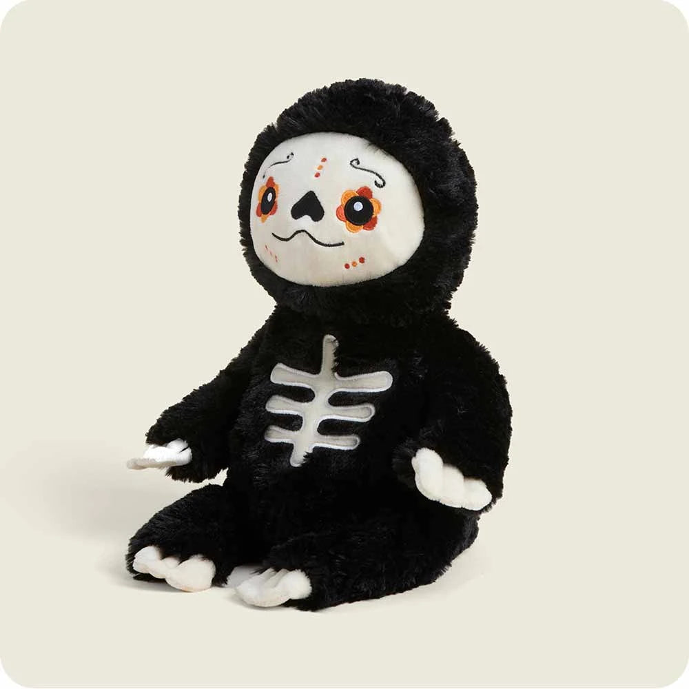 Microwavable Weighted Skeleton Sloth Plush