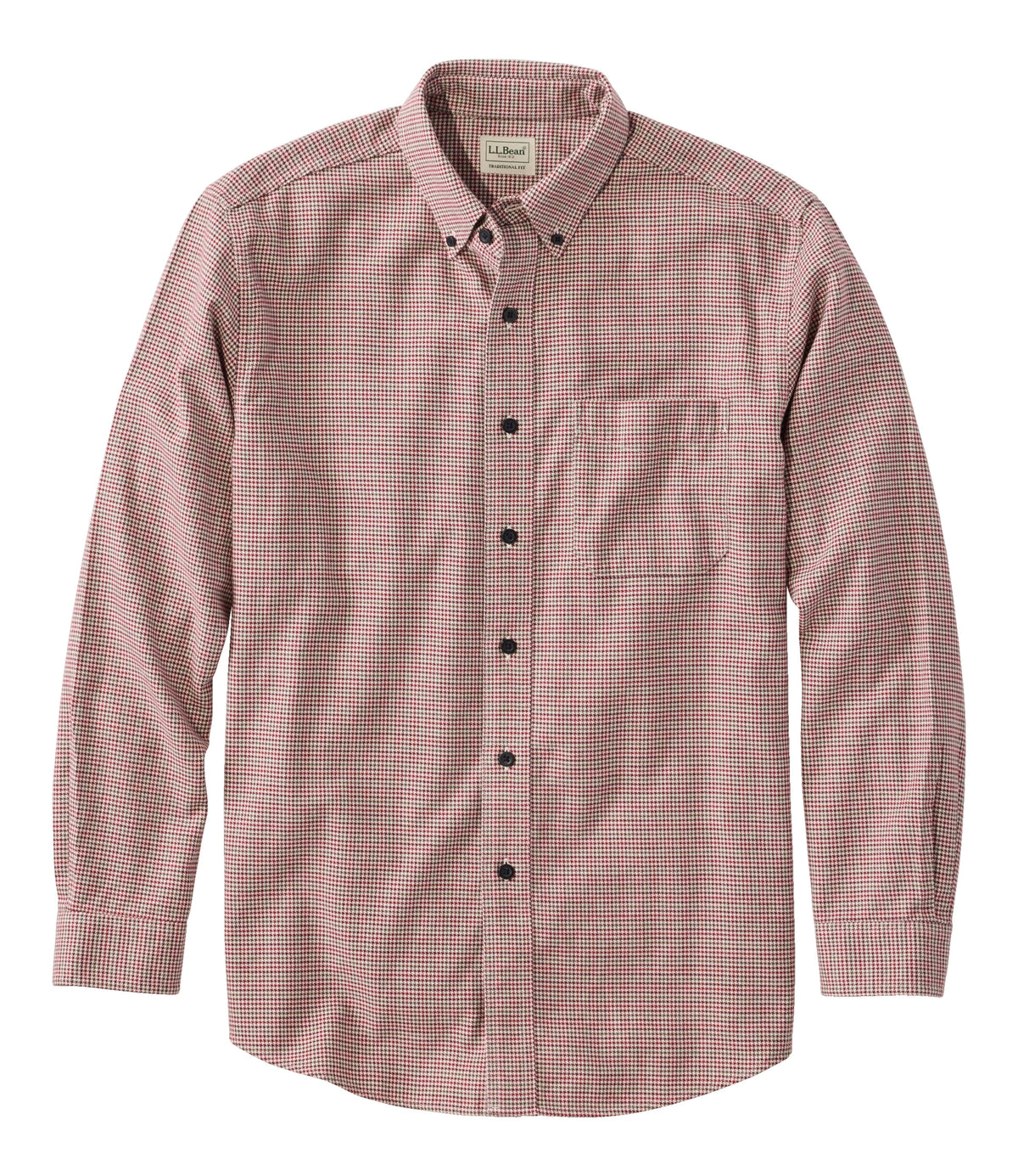 Men's Cotton Flannel Shirt - Charcoal