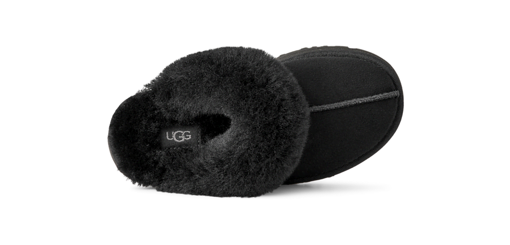 Kids' Suede Platform Slippers - Sand