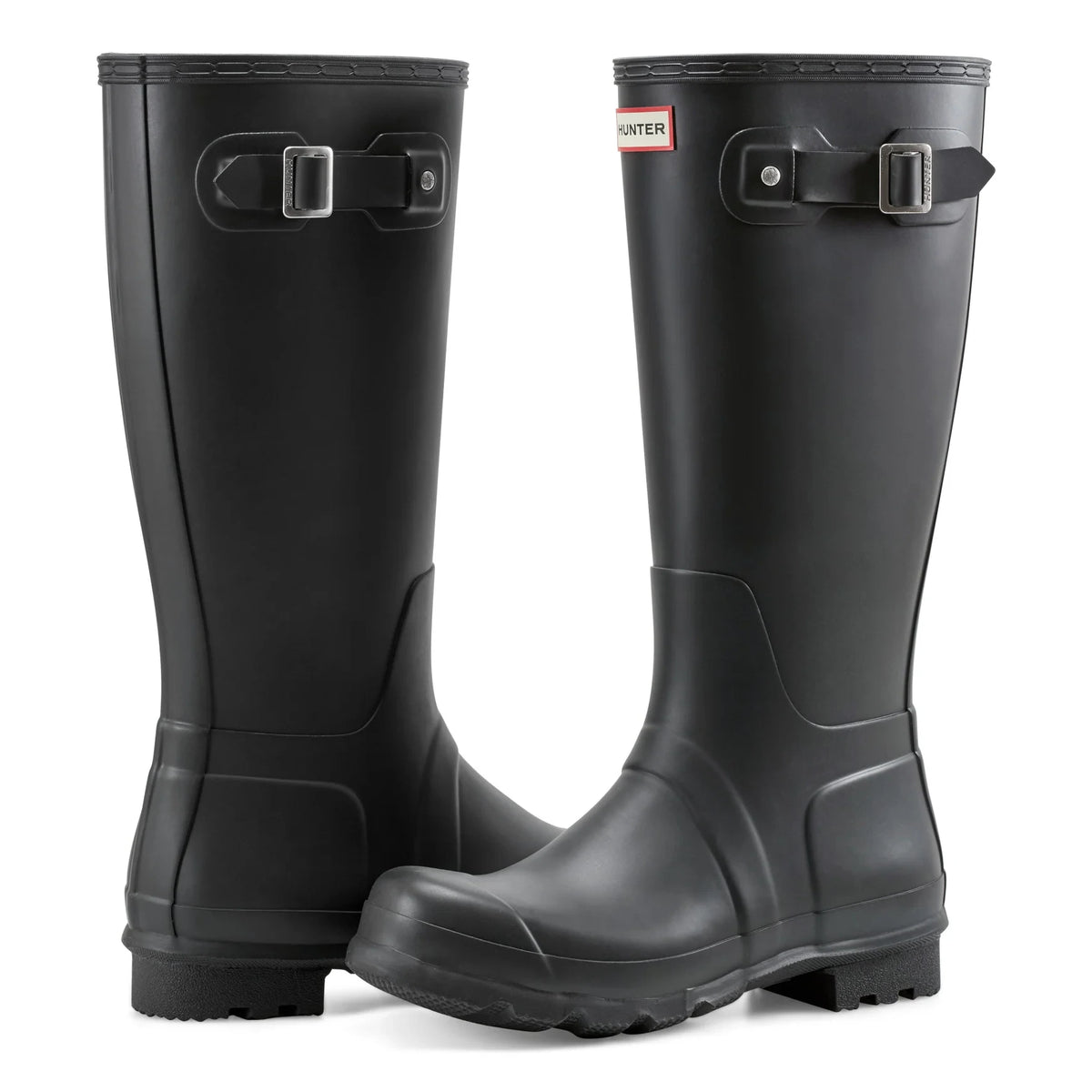 Men's Tall Rubber Rain Boots - Black