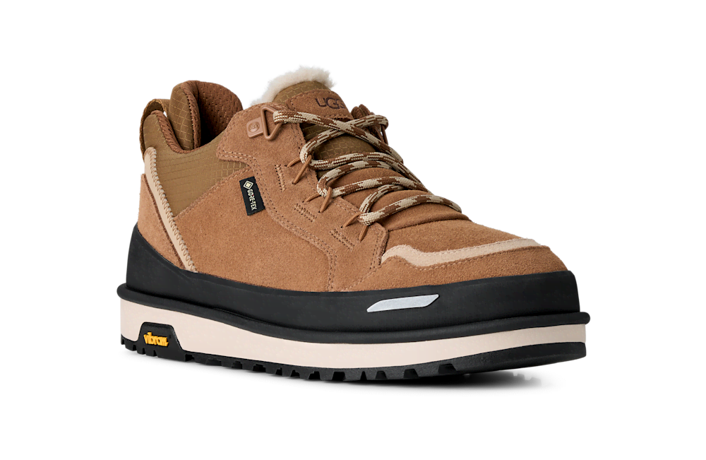 Men's Waterproof Suede Hiking Sneakers - Chestnut