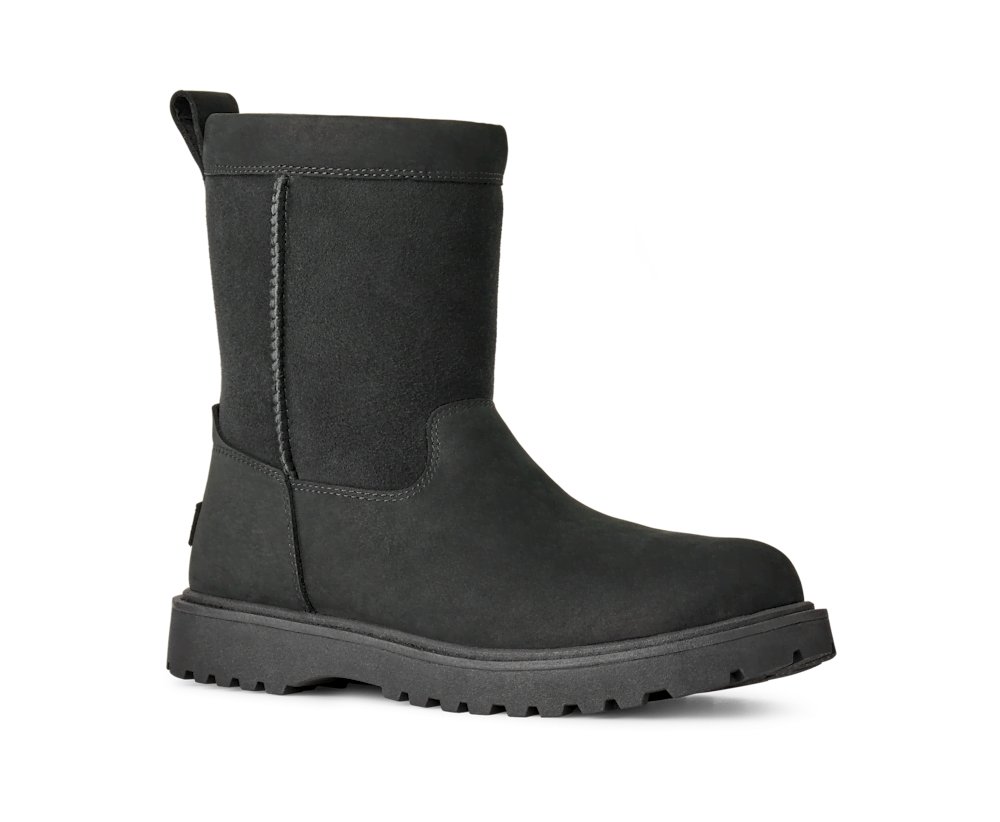 Men's Waterproof Nubuck Pull-On Boot - Cocoa