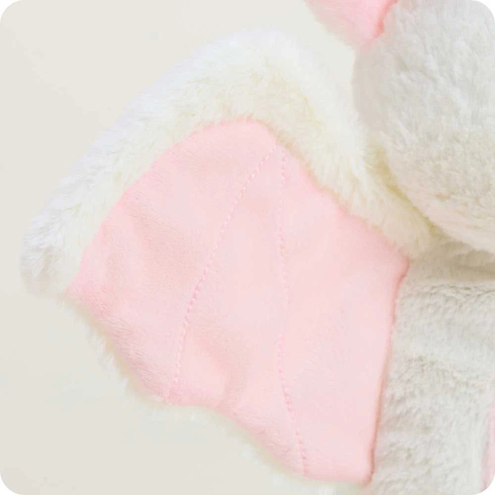 White Bat Microwavable Plush