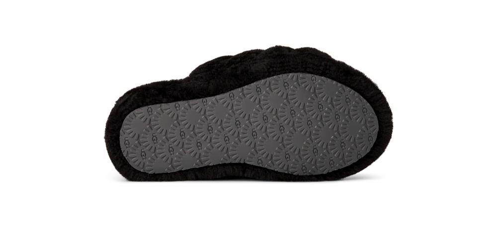 Kids' Sheepskin Strap Slide - Natural