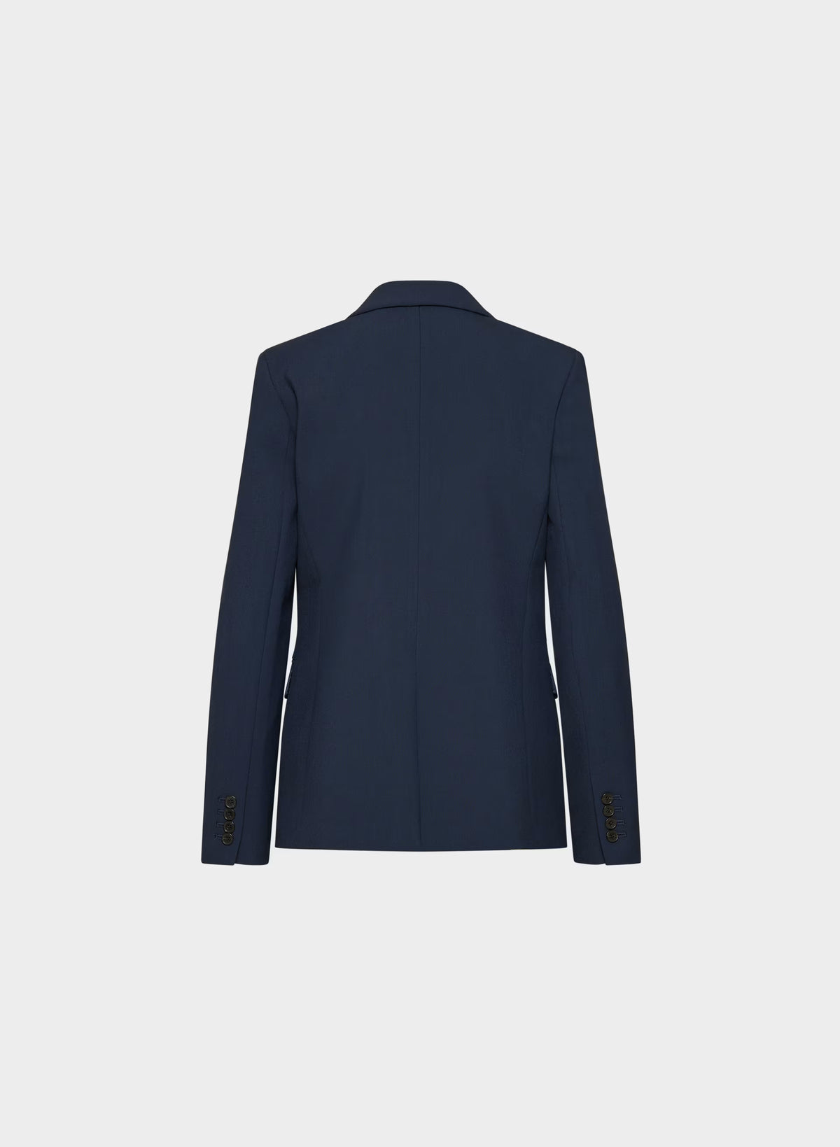 Single-Breasted Stretch Blazer - Check