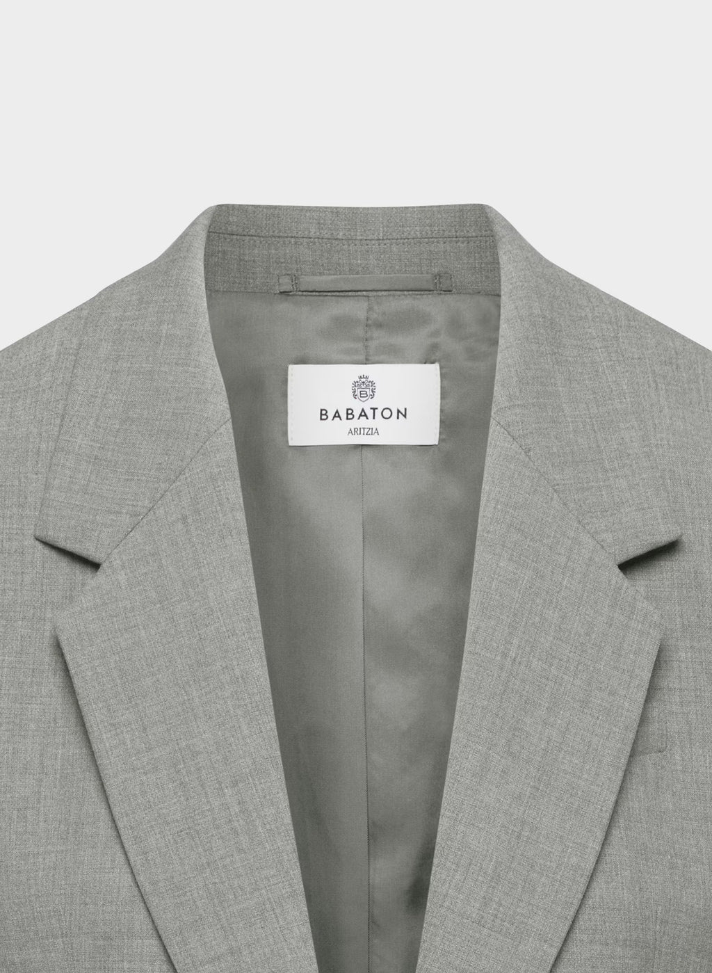 Single-Breasted Stretch Blazer - Check