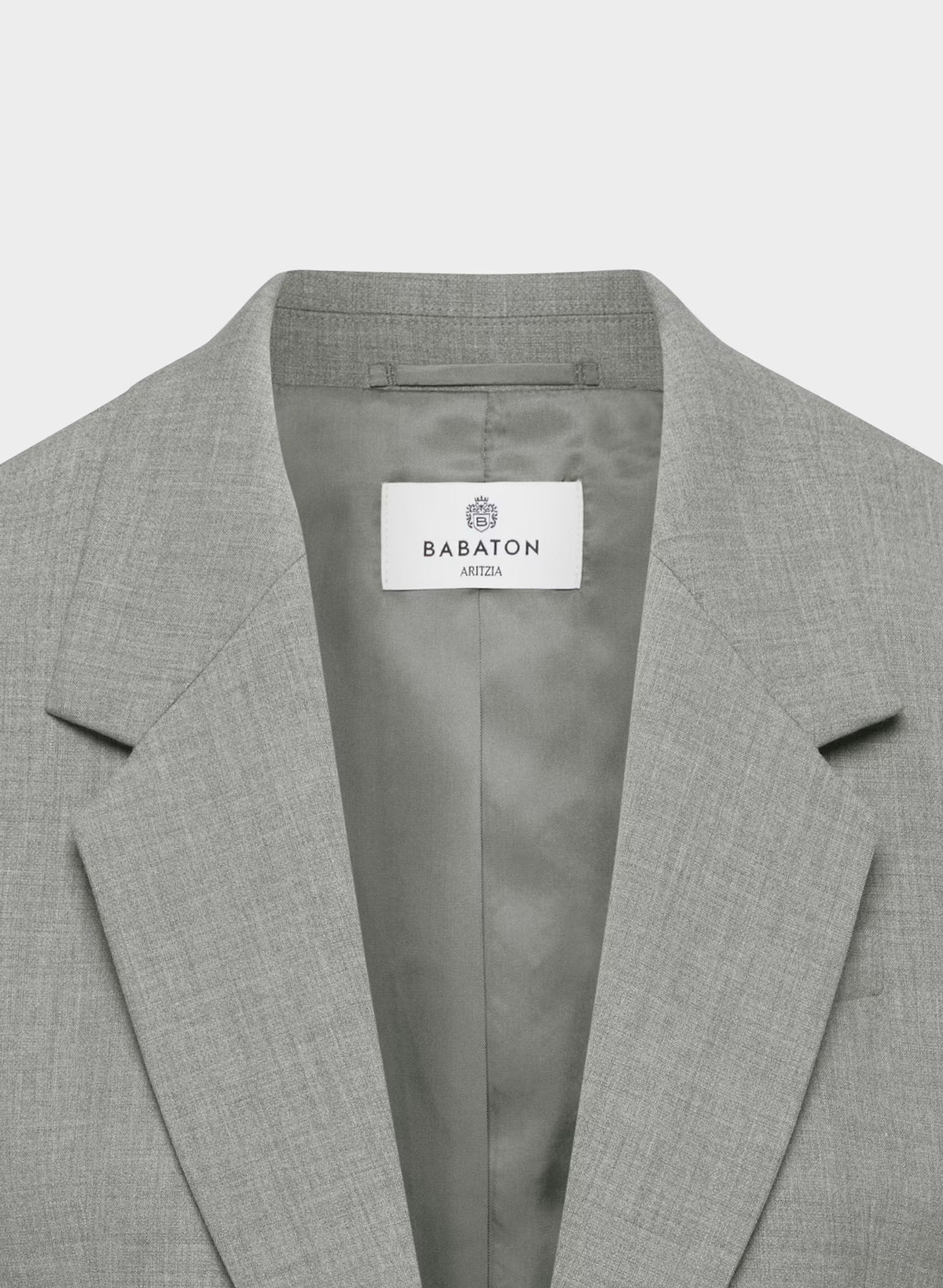 Single-Breasted Stretch Blazer - Check