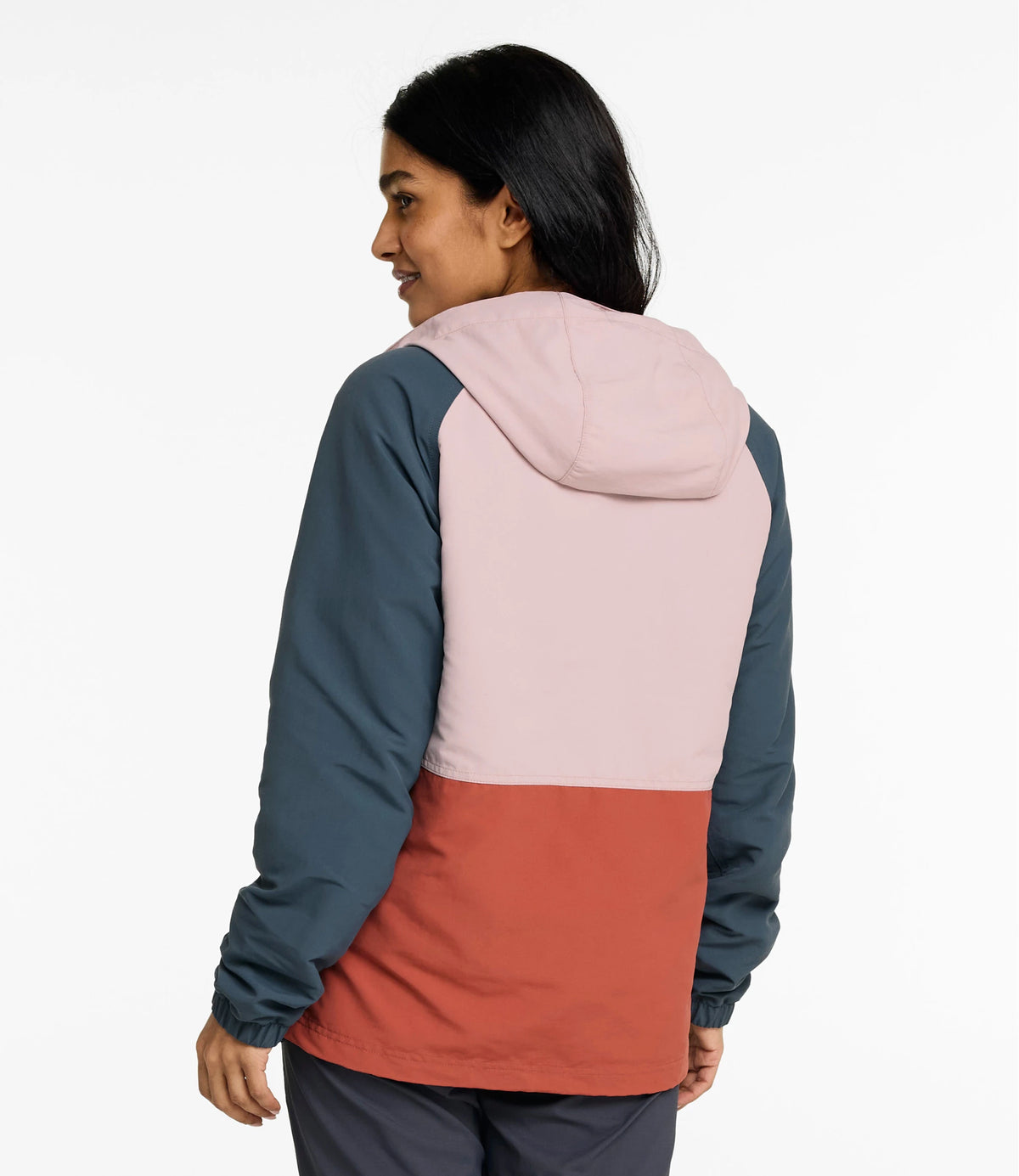 Women's Hooded Windbreaker Jacket - Green